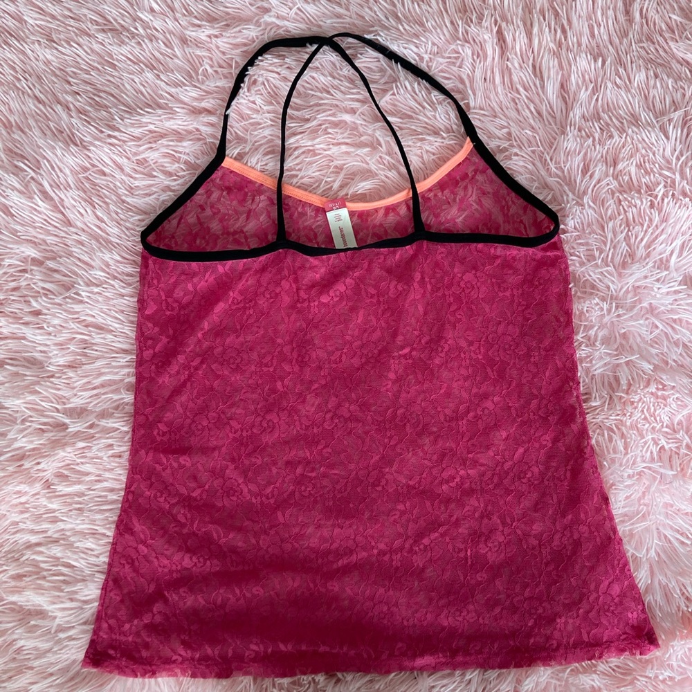Y2k pink lace top - Picture 2 of 4